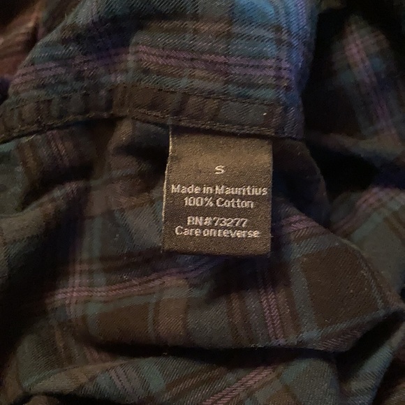 NWT - (2) Apt. 9 Men’s Flannel Slim Fit Shirts - Picture 10 of 11